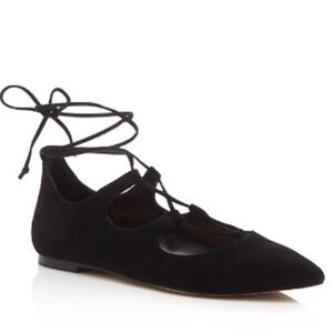 Vince Camuto 'Emmari' Pointy Toe Ghillie Flat